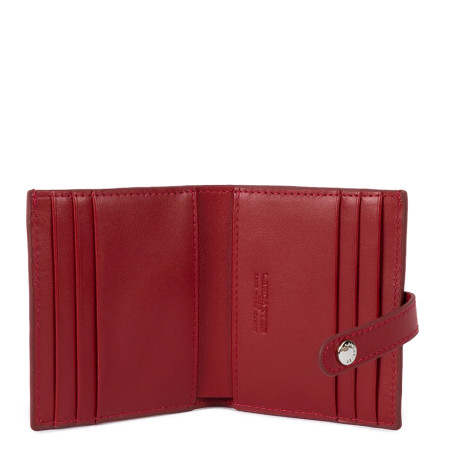 Lancaster Paris Card Holder 131-033 Carmine