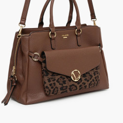 Lollipops Tim Large Cognac Handbag