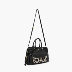 Lollipops Tim Large Black Handbag