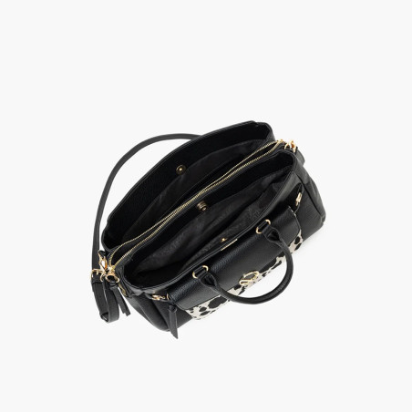Lollipops Tim Large Black Handbag