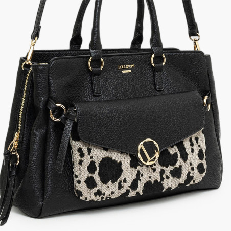 Lollipops Tim Grand Sac A Main Noir details