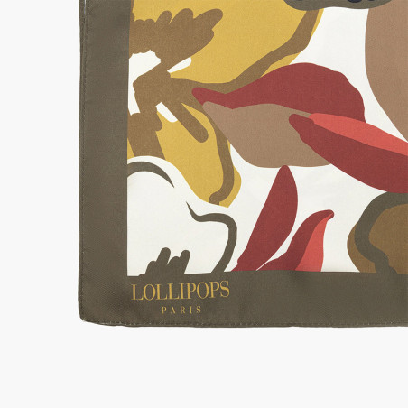 Lollipops Tivaline Square Scarf Khaki