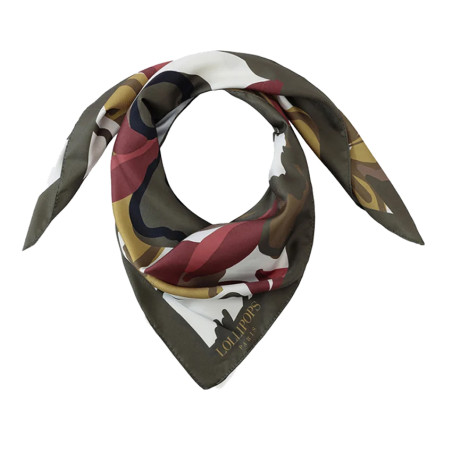 Lollipops Tivaline Square Scarf Khaki