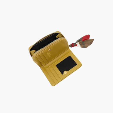 Lollipops Tivaline Small Wallet Mustard
