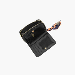 Lollipops Tivaline Small Black Wallet