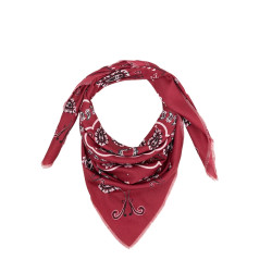 Lollipops Tricia Square Scarf Bordeaux