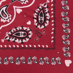 Lollipops Tricia Square Scarf Bordeaux