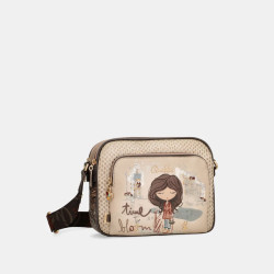 Anekke Tulip Multi-Pocket Multi-Strap Shoulder Bag