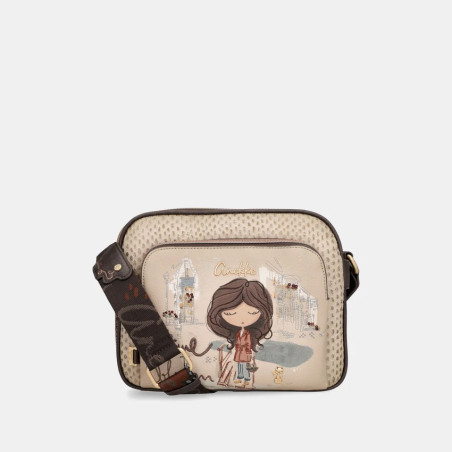 Anekke Tulip Multi-Pocket Multi-Strap Shoulder Bag