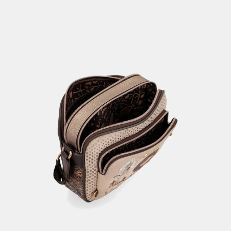 Anekke Tulip Sac à Bandoulière Multi Poches Multi ouvert