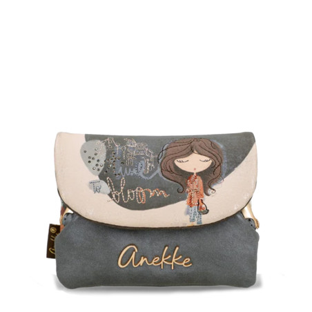 Anekke Tulip Multi-Pocket Zippered Wallet
