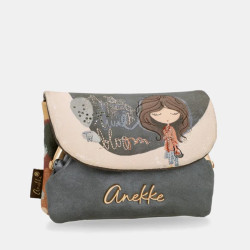 Anekke Tulip Multi-Pocket Zippered Wallet