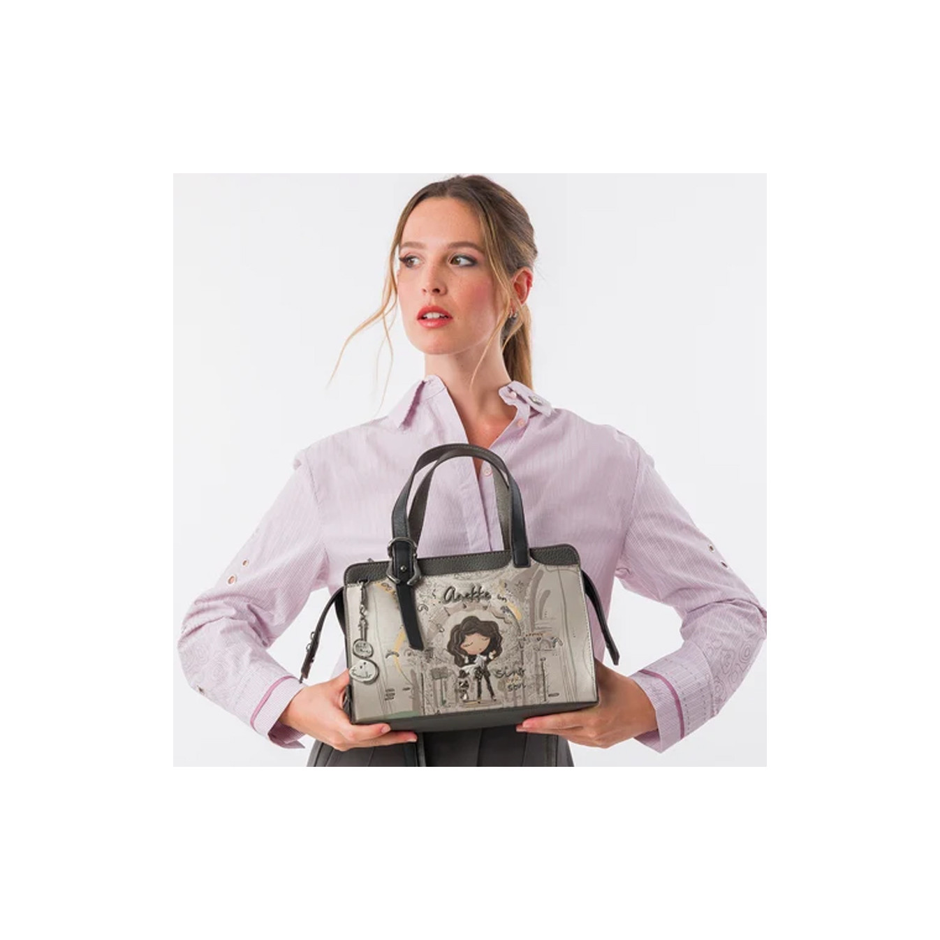 Anekke Orchestra Sac A Main et Epaule Marron