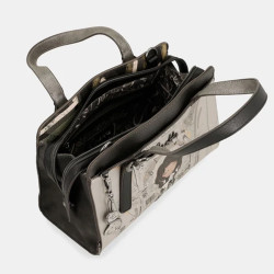 Anekke Orchestra Handbag and Shoulder Bag Brown
