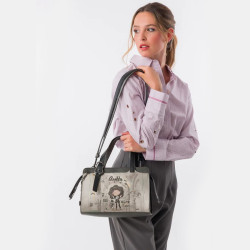 Anekke Orchestra Handbag and Shoulder Bag Brown
