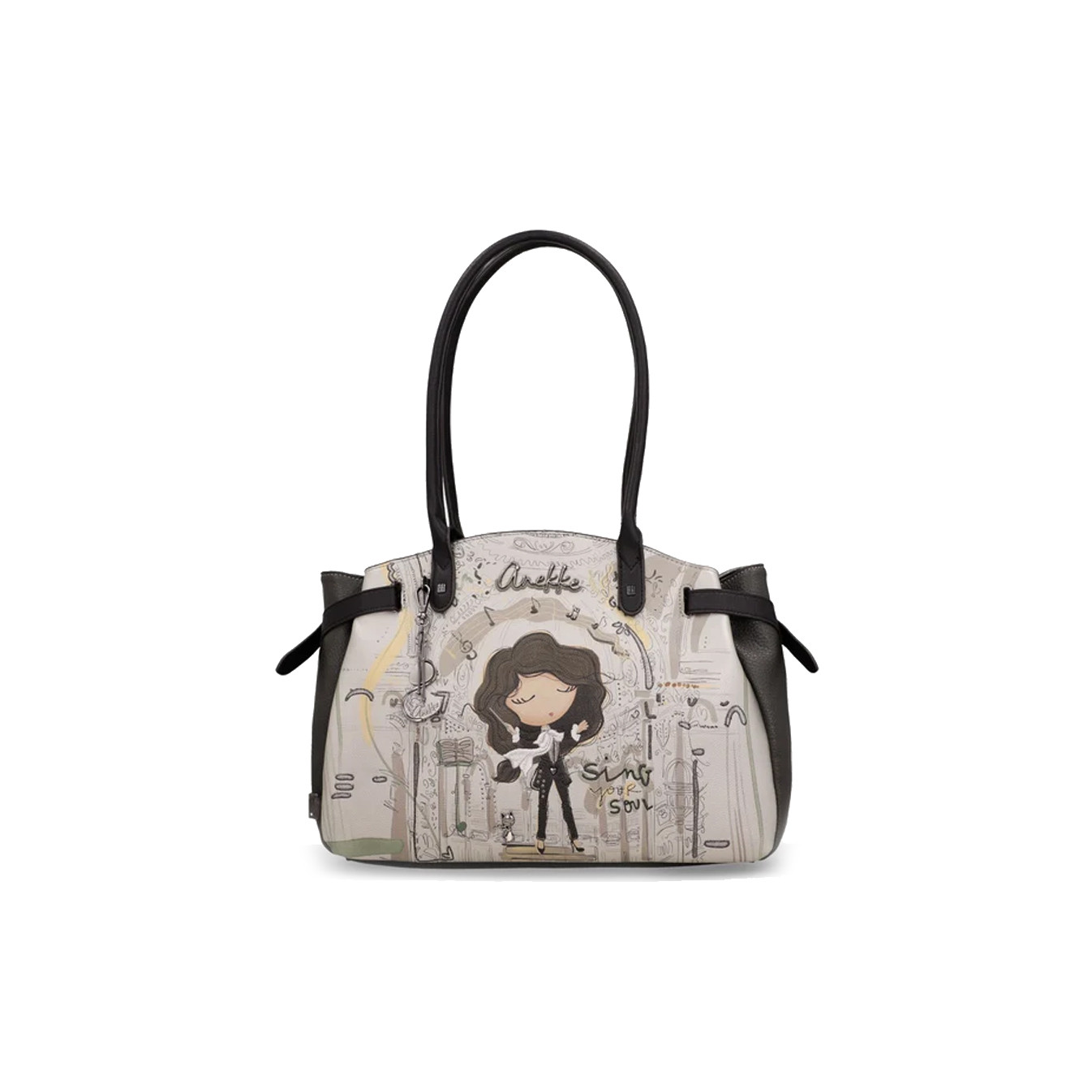 Anekke Orchestra Shoulder Bag Brown