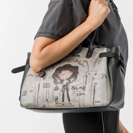 Anekke Orchestra Shoulder Bag Brown