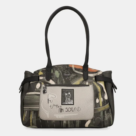 Anekke Orchestra Shoulder Bag Brown