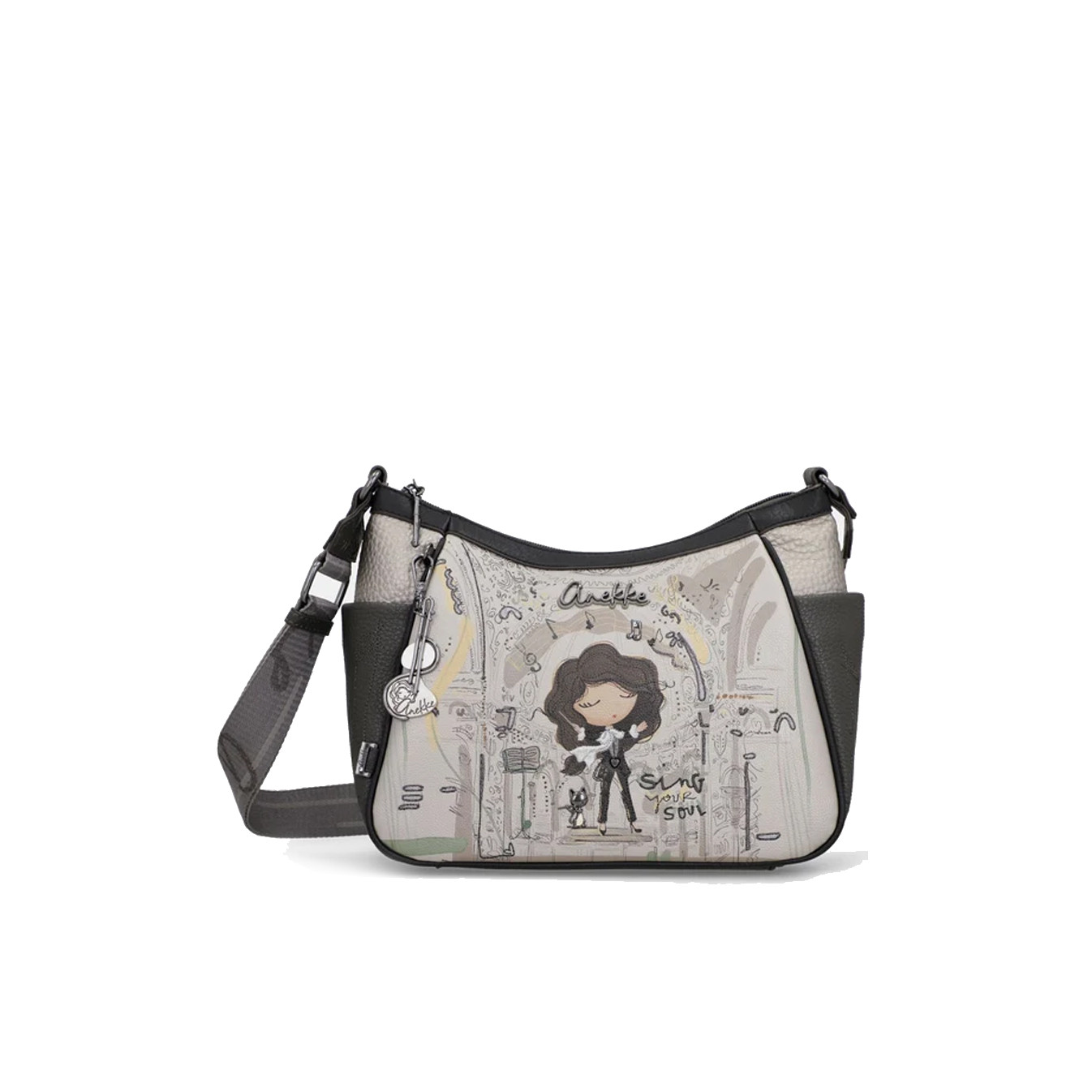 Anekke Orchestra Brown Crossbody Bag