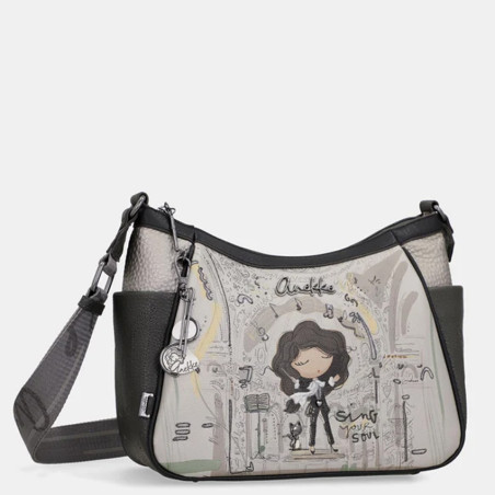 Anekke Orchestra Brown Crossbody Bag