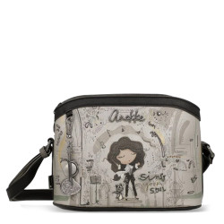 Anekke Orchestra Shoulder Bag 3 Compartments Brown