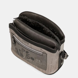 Anekke Orchestra Shoulder Bag 3 Compartments Brown