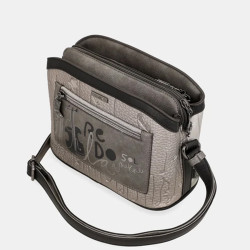 Anekke Orchestra Shoulder Bag 3 Compartments Brown