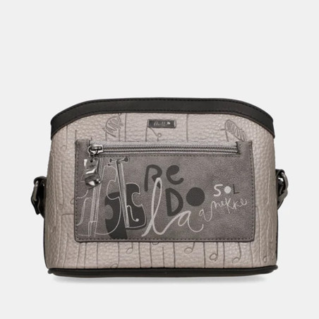Anekke Orchestra Shoulder Bag 3 Compartments Brown