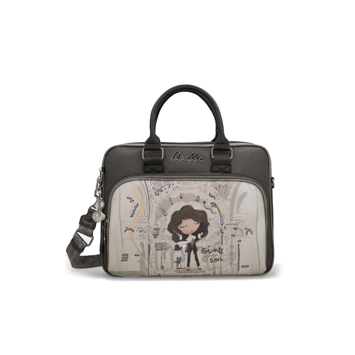 Anekke Orchestra Document Bag Brown