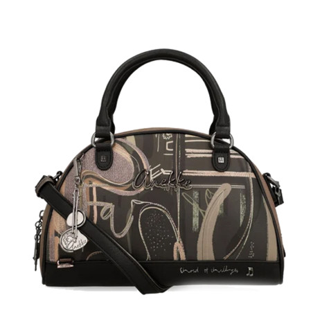 Anekke Melody Sac A Main Bowling Marron face 2