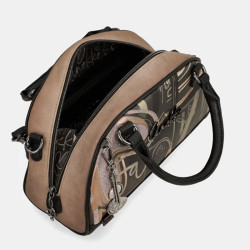 Anekke Melody Sac A Main Bowling Marron ouvert