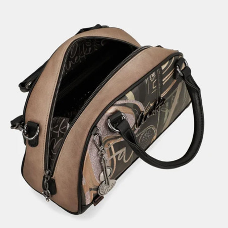 Anekke Melody Bowling Handbag Brown