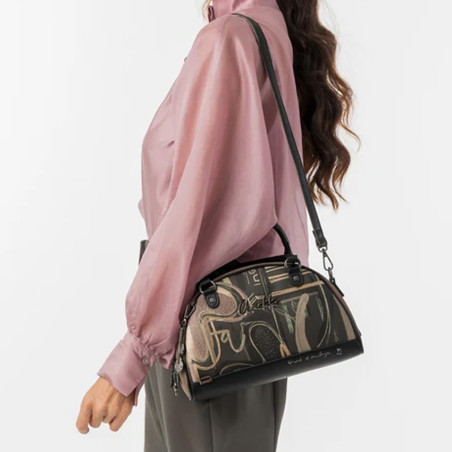 Anekke Melody Bowling Handbag Brown