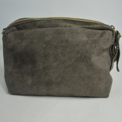 Mila Louise Mama TS Woven and Colored Gray Tote Bag