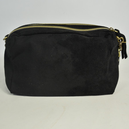 Mila Louise Mama TS Woven and Colored Tote Bag Black