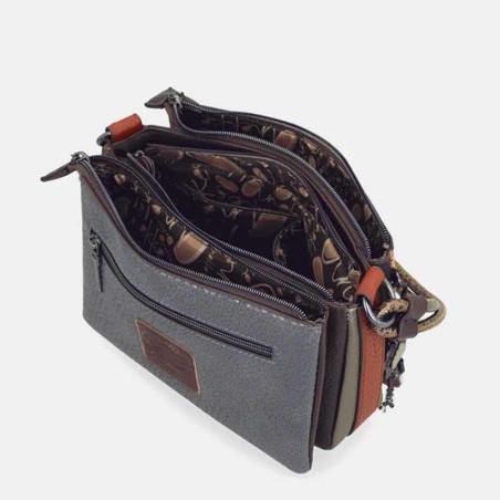 Anekke Odyssey Shoulder Bag 3 Compartments