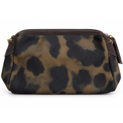 Mila Louise Mama XS LP3 Small Trotteur Bag Leopard Brown Dark