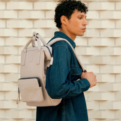 Cabaïa Slim Bag M 14" Vegan Ankara Laptop Backpack
