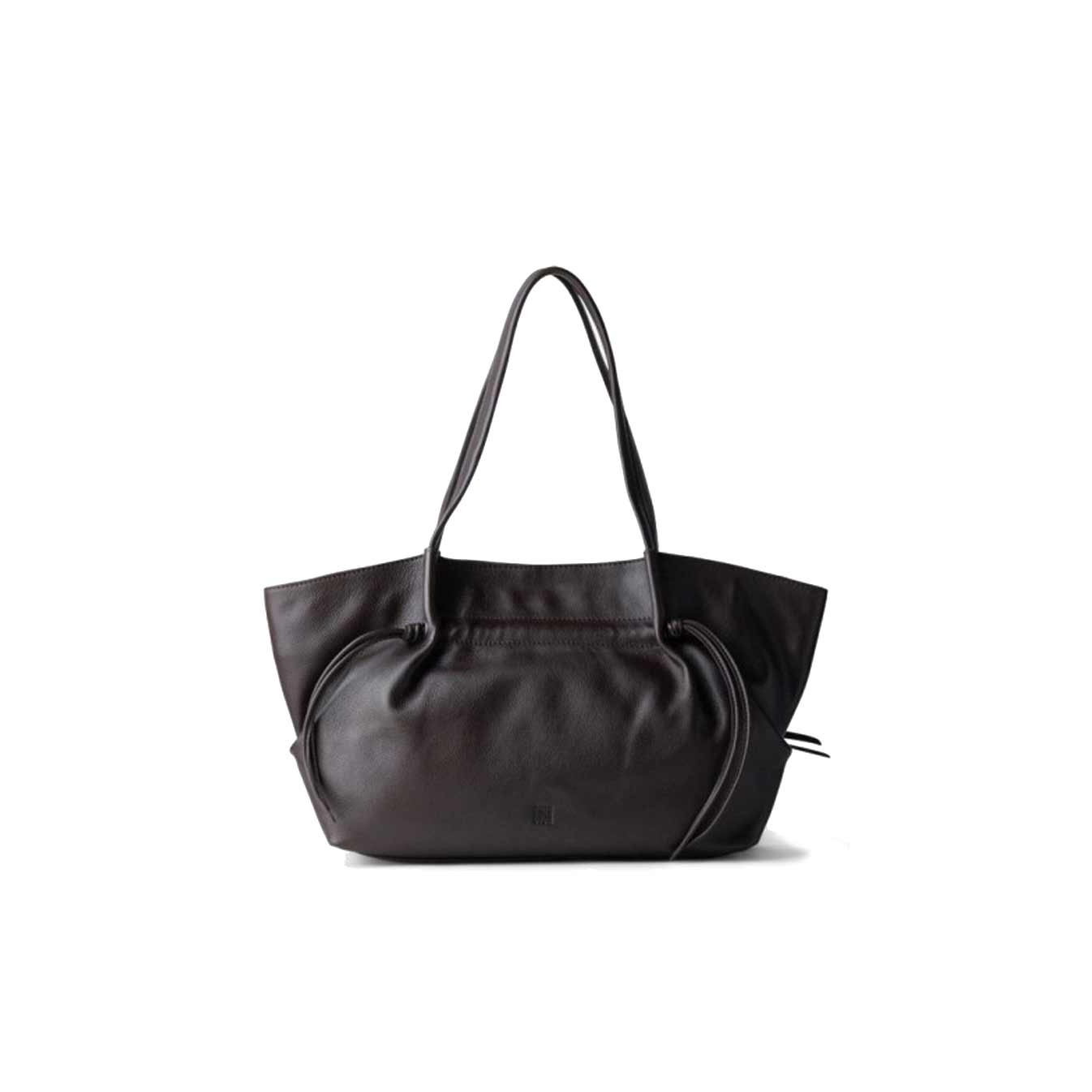 Biba Brumley Leather Shoulder Bag BUY1L Berenjena