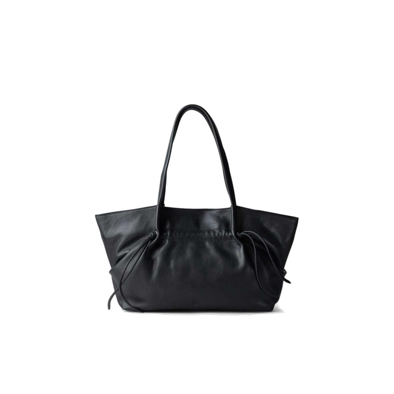 Biba Brumley Leather Shoulder Bag BUY1L Black