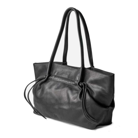 Biba Brumley Leather Shoulder Bag BUY1L Black