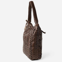 Biba ELK Shoulder Bag ELK1L Dark Brown