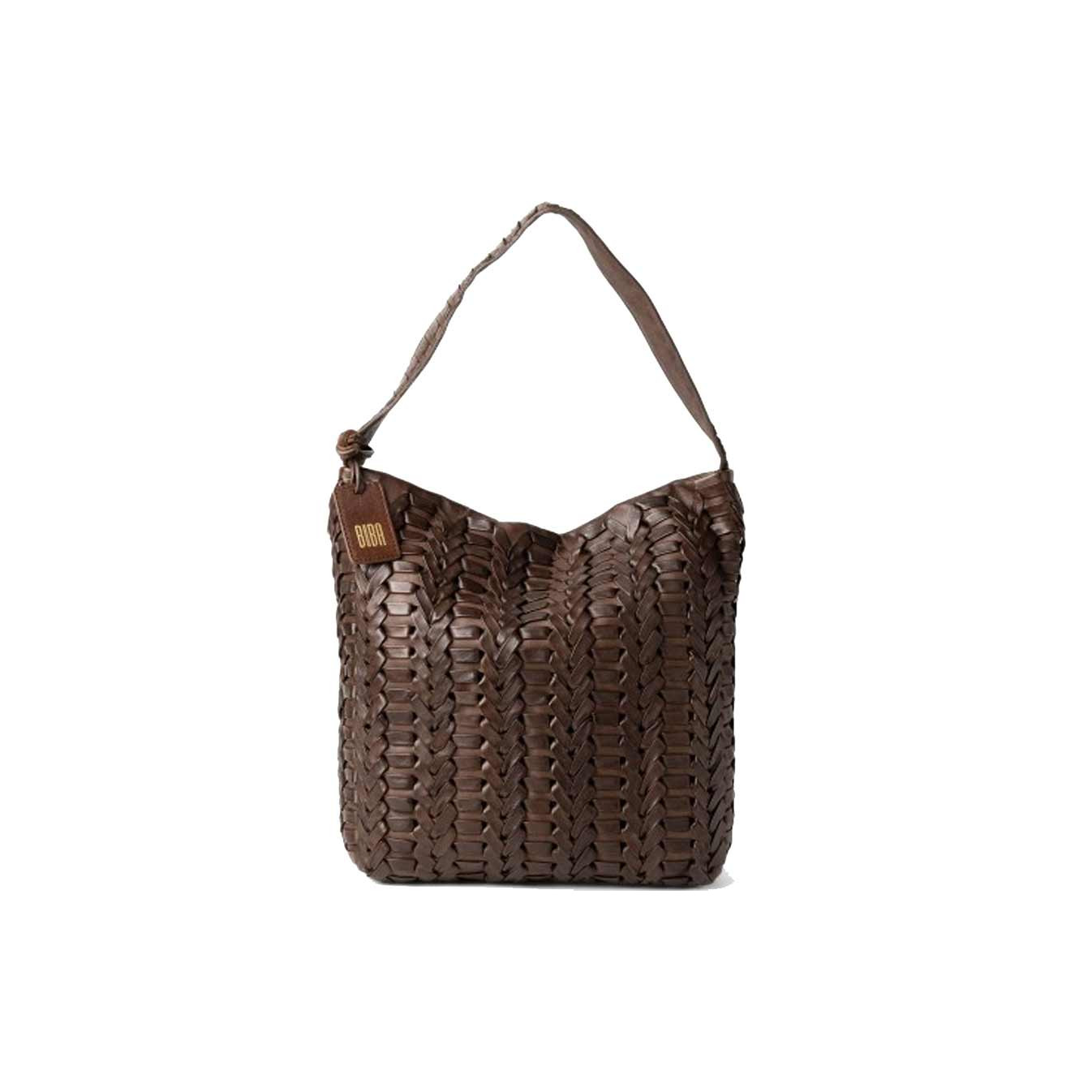 Biba ELK Shoulder Bag ELK1L Dark Brown