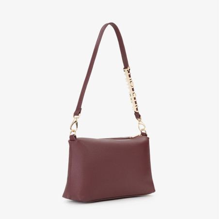 Valentino Barn Crossbody Bag with Burgundy Logo