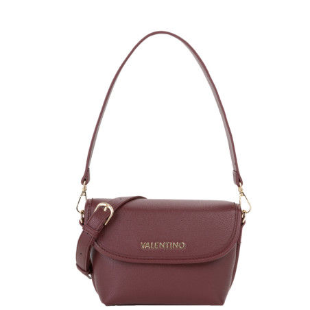 Valentino Hail Small Shoulder Bag Round Handle Bordeaux