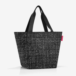 Reisenthel Shopper M Shoulder Bag Bouclé Black