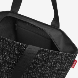 Reisenthel Shopper M Shoulder Bag Bouclé Black
