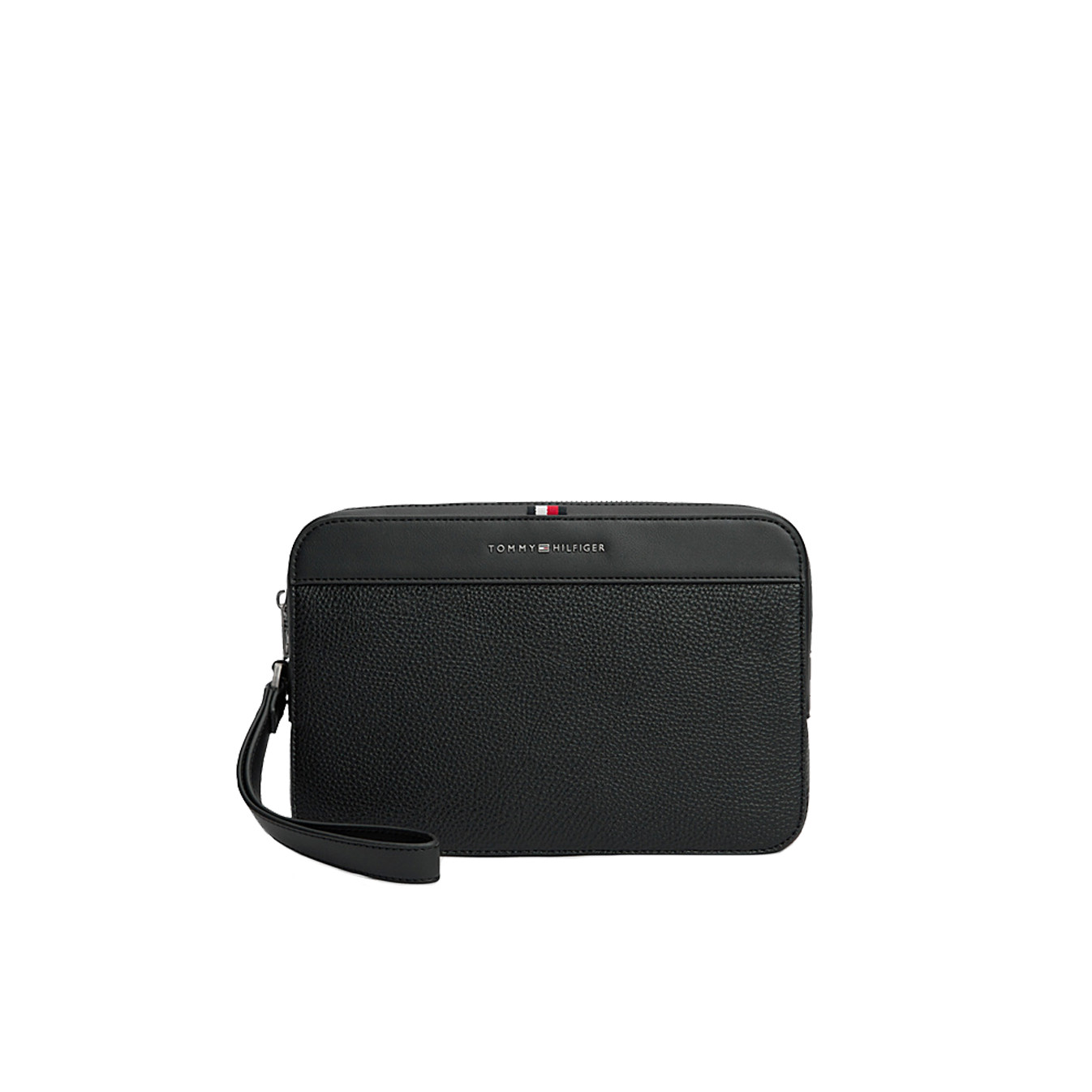 Tommy Hilfiger TH Central Pouch Grained Finish BDS Black