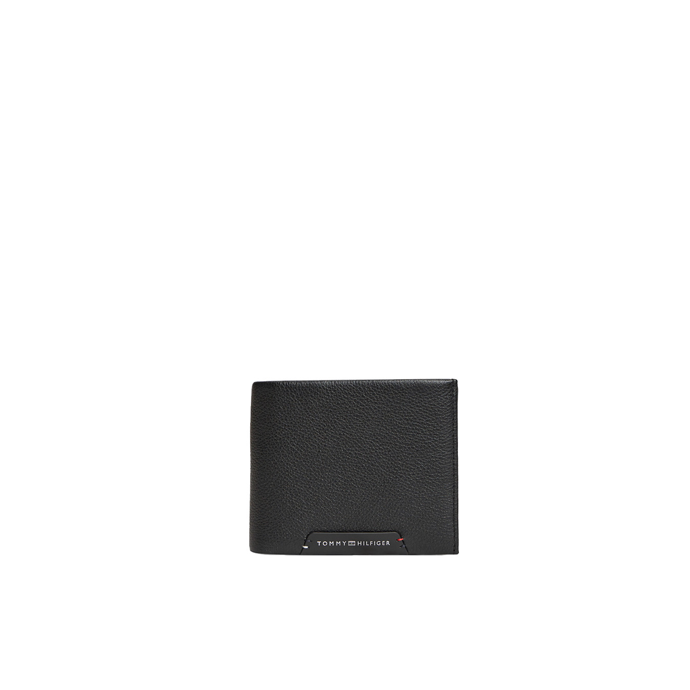 Tommy Hilfiger TH Corporate Grainy Wallet 2 Flaps Bds Black