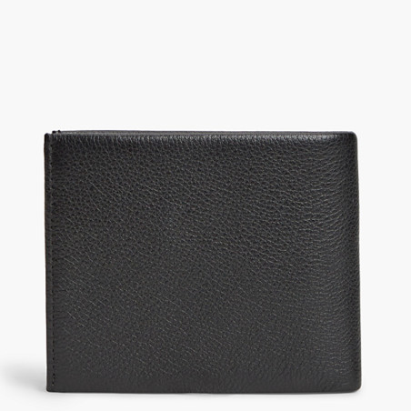 Tommy Hilfiger TH Corporate Grainy Wallet 2 Flaps Bds Black